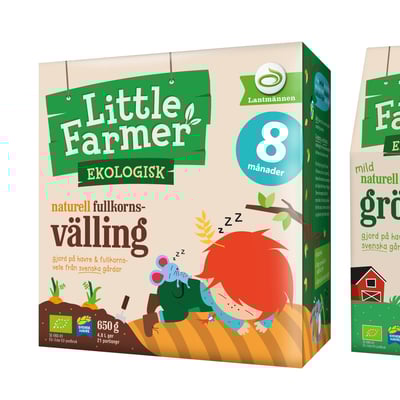 Little Farmer, ekologisk gröt och välling