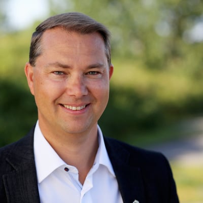 Peter Annas, chef för utsäde och handelsvaror på Lantmännen Lantbruk 
