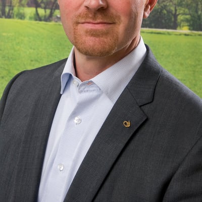 Porträtt Alarik Sandrup Lantmännen