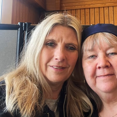 Vinnare - Helene Andersson, kostchef i Karlstads kommun, och Annica Fjällman, köksansvarig på Skåre/Ilandaskolan