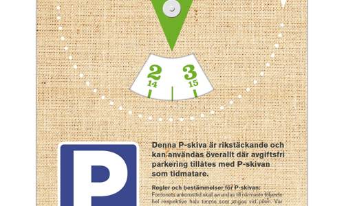 Lantmännens Parkeringsskiva 