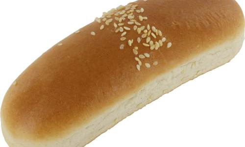 Korvbrödsbagarns nya Glazed Hot Dog Bun.