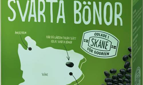 Svenskodlade Svarta bönor 