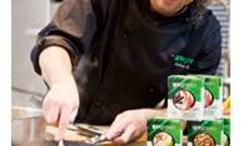 Ankan lagar mat med smaksatta bönor