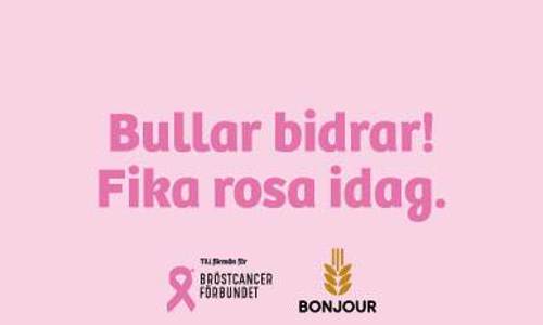 Bullar bidrar fika rosa
