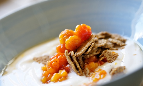 Havre Flakes hjortron