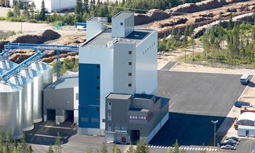 Foderfabriken i Ylvieska Lantmännen Feed